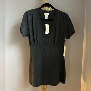 NWT - Vertigo Paris A-line Gray Top